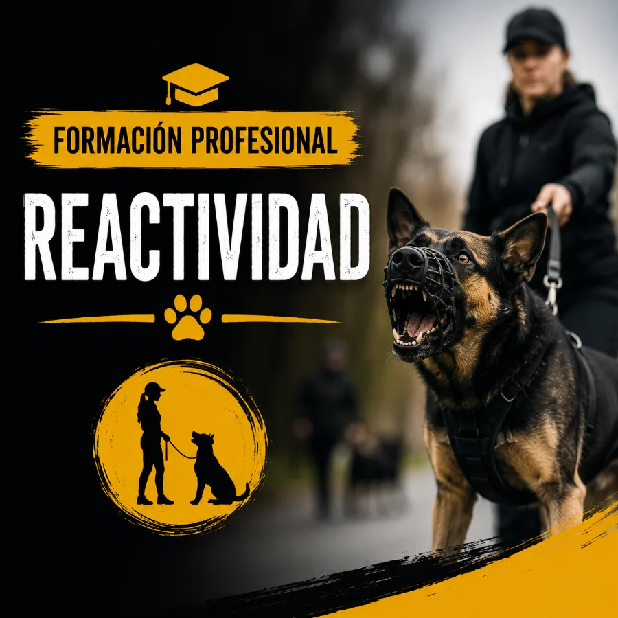 Formación Profesional de Reactividad canina para educadores